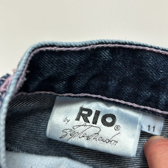 Vintage Rio Steve Mardon Pleated High Waisted Mom Jeans - Picture 6 of 13